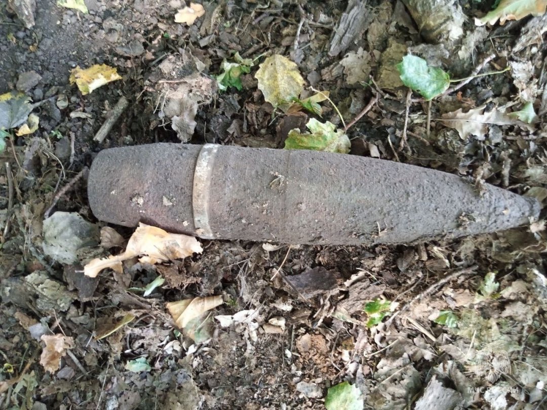В селе Лучки Прохоровского района обнаружен взрывоопасный предмет